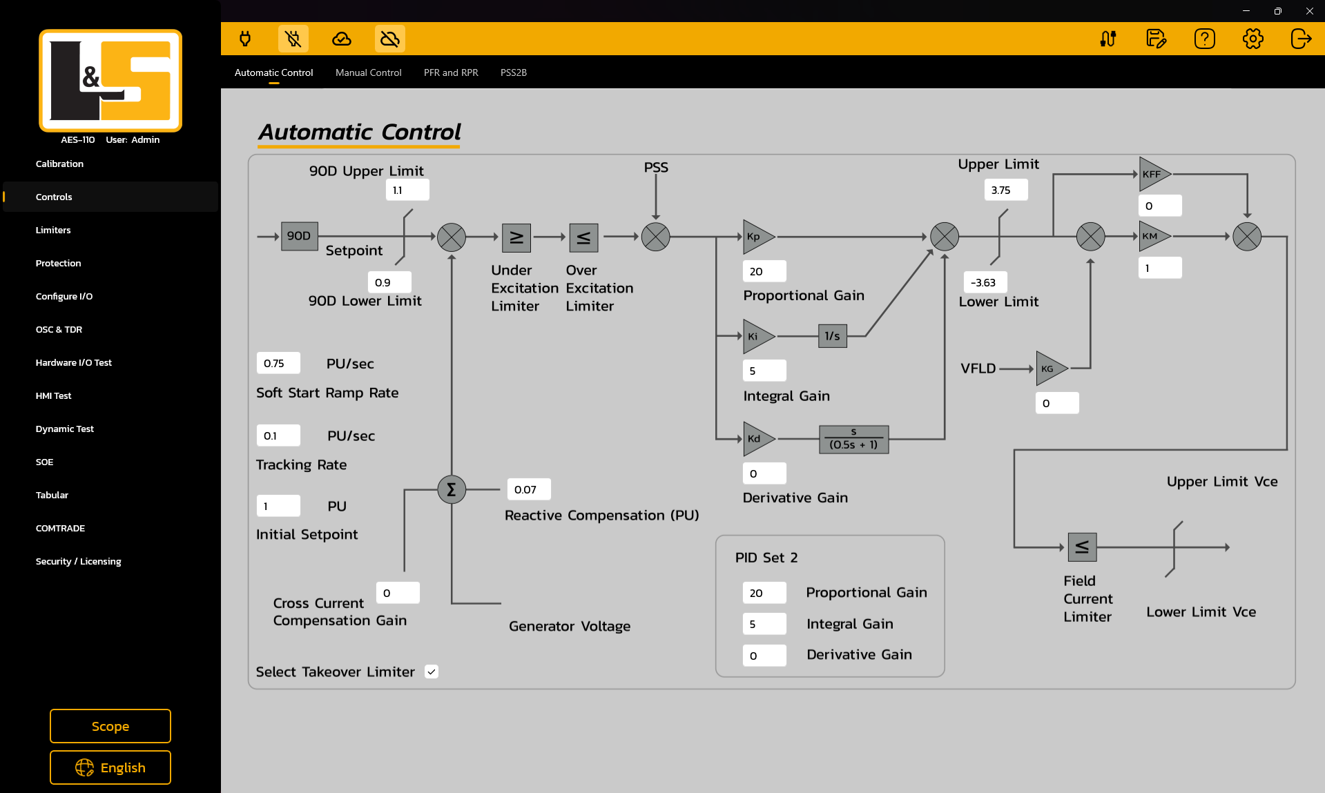 LS-ACT - Hydro Power Excitation System Configuration & Control Application