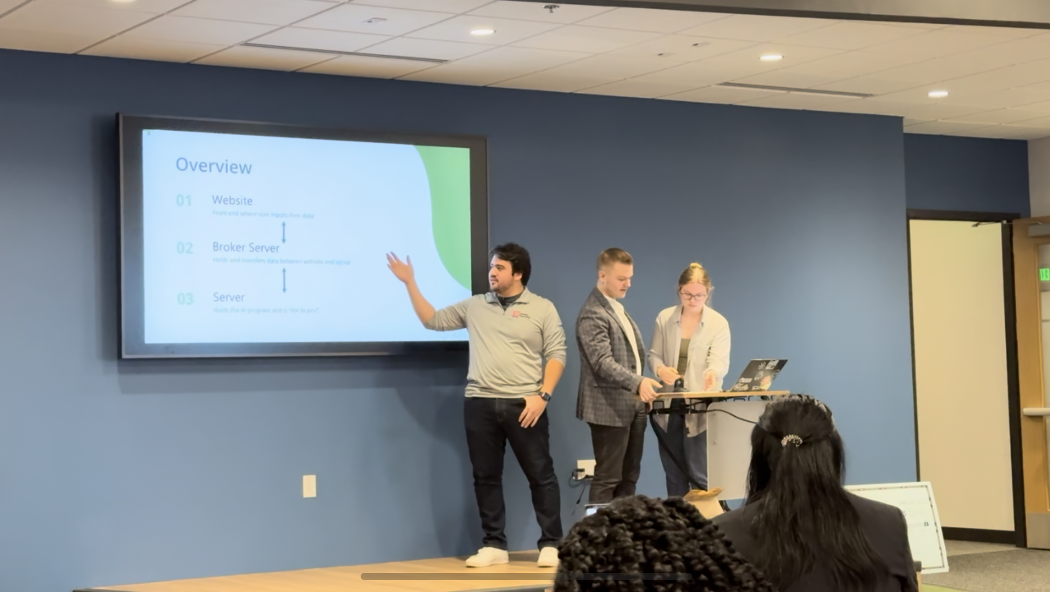 Next Step Clinic (2nd Place), MSOE A.I. Club HacksGiving 2023 Hackathon